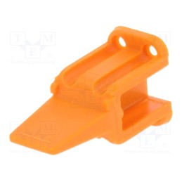 20 pcs : WM-4S - Accessories: secondary lock, DTM, female, PIN: 4, orange