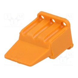10 pcs : WM-6S - Accessories: secondary lock, DTM, female, PIN: 6, orange