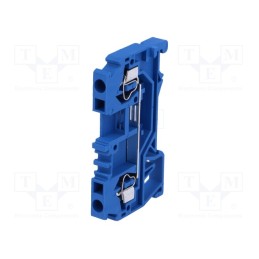 10 pcs : WS-2.5-01P-12 - Splice terminal: rail, 0.2÷2.5mm2, ways: 1, terminals: 2, blue, WS