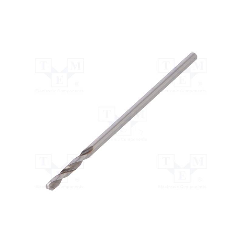 10 pcs : 63800200100 - Drill bit, for metal, Ø: 2mm, L: 49mm, Working part len: 12mm