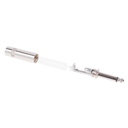 1 pcs - RS PRO Jack Connector 6.35 mm Cable Mount Mono Plug, 2Pole