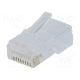 20 pcs : WT-10P-10C-L - Plug, RJ50, PIN: 10, Layout: 10p10c, for cable, IDC,crimped