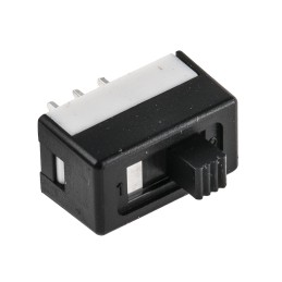 1 pcs - RS PRO PCB Slide Switch SPDT Latching 3 A @ 120 V ac Top