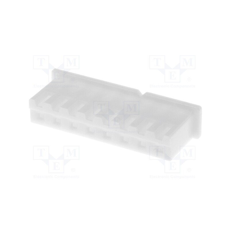 50 pcs : XHP-8 - Plug, wire-board, female, XH, 2.5mm, PIN: 8, w/o contacts, for cable