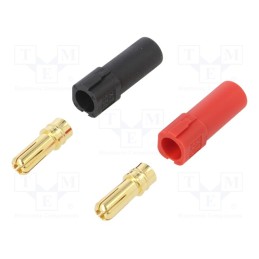 10 pcs : XT150-M - Plug, DC supply, XT150, male, PIN: 2, for cable, soldering, 60A, 500V