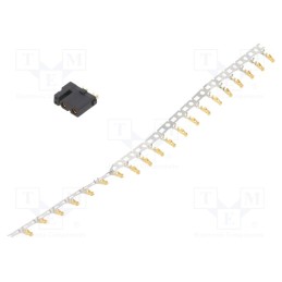 10 pcs : XT30-F - Socket, DC supply, XT30, female, PIN: 4, for cable, soldering, black