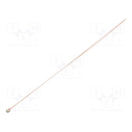 10 pcs : TT2-10KC3-10 - NTC thermistor, 10kΩ, THT, 3977K, -40÷250°C, ±1%