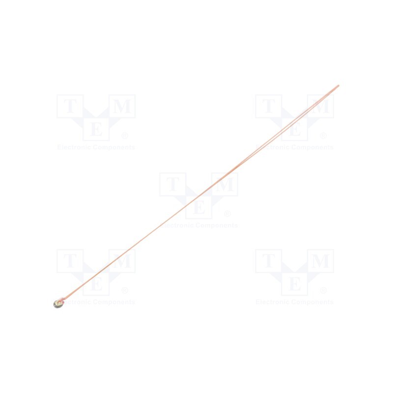 10 pcs : TT2-10KC3-10 - NTC thermistor, 10kΩ, THT, 3977K, -40÷250°C, ±1%