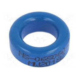 10 pcs : MS-065090-2 - Ferrite: toroidal, L: 6.35mm, Øint: 10.16mm, Øout: 16.64mm, 52nH