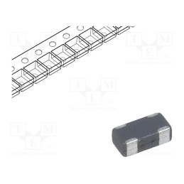 10 pcs : DLP31SN551ML2L - Filter: anti-interference, SMD, 1206, 100mA, 16VDC, ±20%, Z: 550Ω