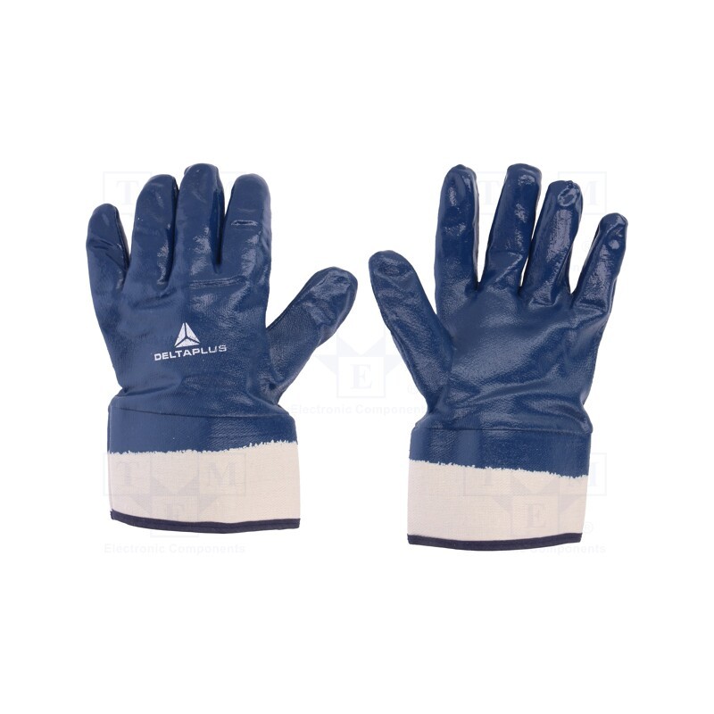 10 set : NI17510 - Protective gloves, Size: 10, Nitrile™ rubber, NI175