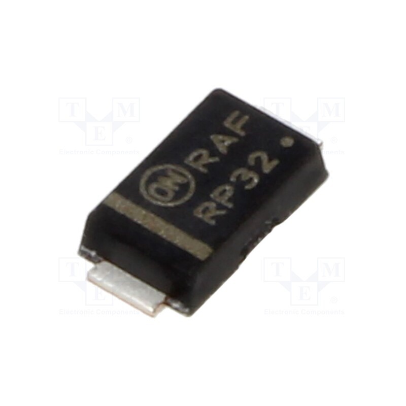 10 pcs : NRVBAF440T3G - Diode: Schottky rectifying, SMD, 40V, 4A, SMA flat,
