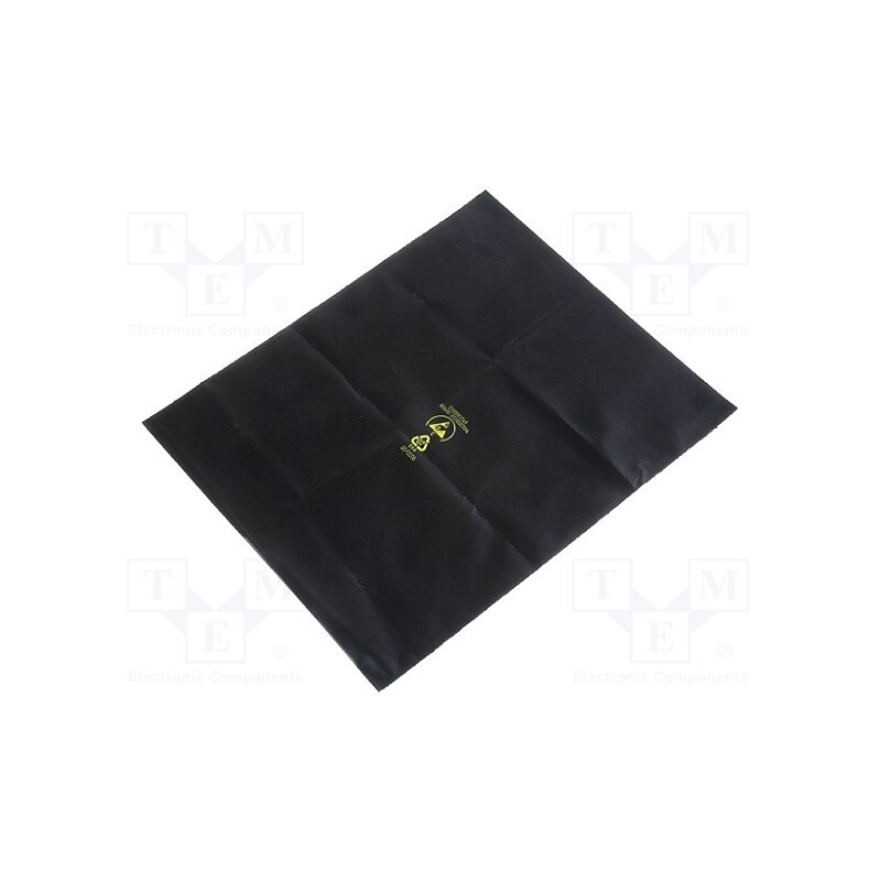 50 pcs : - Protection bag, ESD, L: 300mm, W: 250mm, Thk: 80um, copolymer film