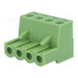10 pcs : XY2500F-A(5.0)-4P - Pluggable terminal block, 5mm, ways: 4, straight, plug, female