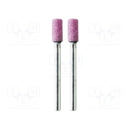 10 set : M.2025 - Grindingstone, Ø: 5mm, Ø: 3mm, Tip mat: aluminium oxide, 2pcs.