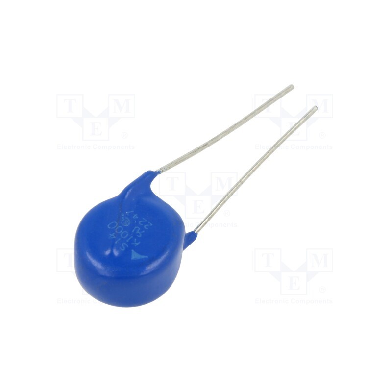 10 pcs : B72214S0102K101 - Varistor: metal-oxide, THT, 1.1kVAC, 1465VDC, 1.8kV, 4500A, 230J