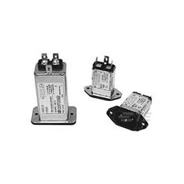 1 pcs - TE Connectivity 20A, 250 V ac Flange Mount IEC Inlet Filter 20EEJ1, Faston