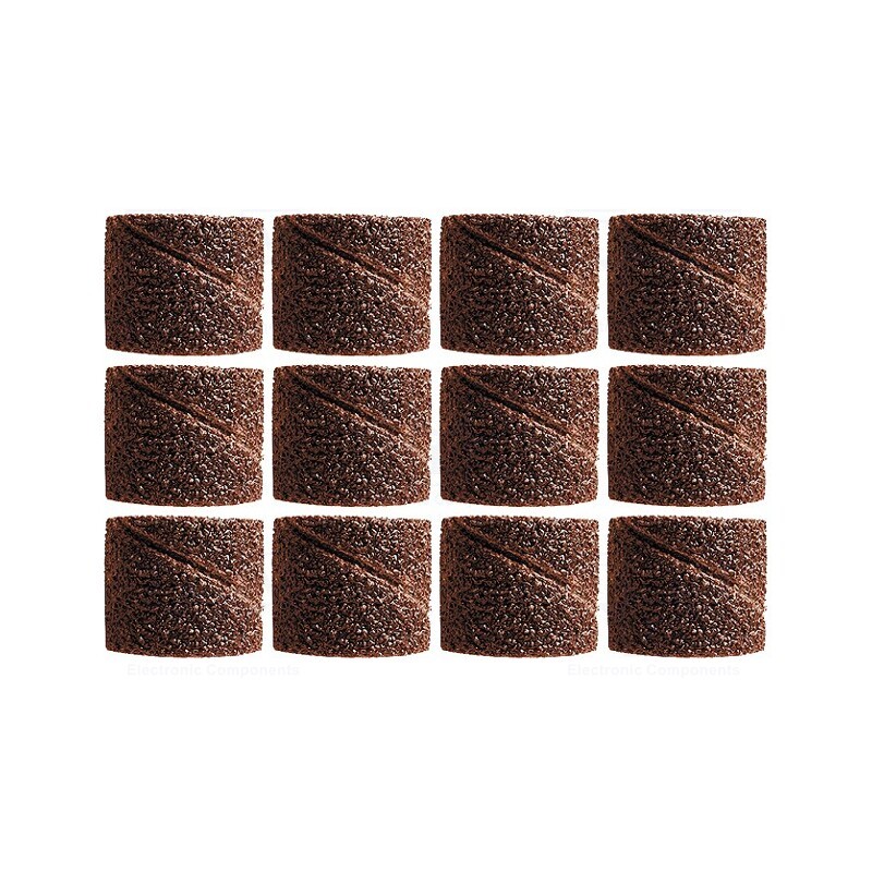 10 set : M.3620 - Grinding belts, 13mm, grain 60, 12pcs.