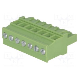 10 pcs : XY2500F-AV(5.0)-7P - Pluggable terminal block, 5mm, ways: 7, angled 90°, plug, female