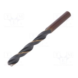 10 pcs : 62600950100 - Drill bit, for metal, Ø: 9.5mm, L: 125mm, Working part len: 81mm
