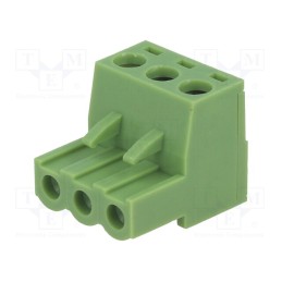 20 pcs : XY2500F-B(5.08)-3P - Pluggable terminal block, 5.08mm, ways: 3, straight, plug, female