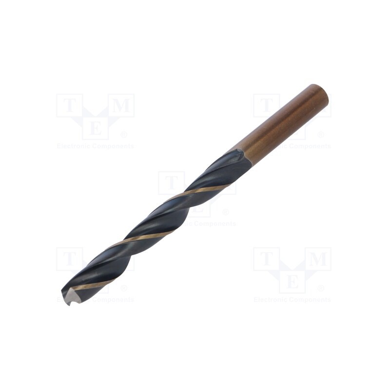 10 pcs : 62600940100 - Drill bit, for metal, Ø: 9.4mm, L: 125mm, Working part len: 81mm