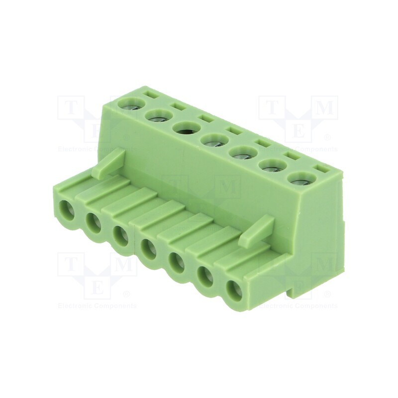 10 pcs : XY2500F-B(5.08)-7P - Pluggable terminal block, 5.08mm, ways: 7, straight, plug, female