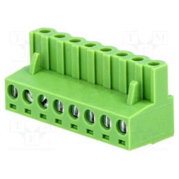 10 pcs : XY2500F-B(5.08)-8P - Pluggable terminal block, 5.08mm, ways: 8, straight, plug, female