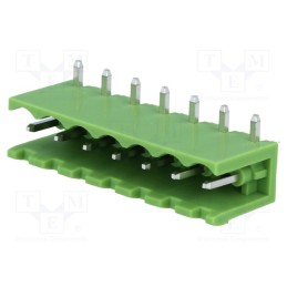 20 pcs : XY2500R-A(5.0)-7P - Pluggable terminal block, Contacts ph: 5mm, ways: 7, angled 90°