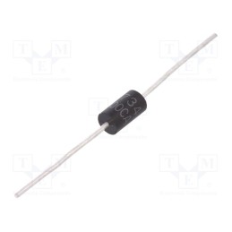 10 pcs : 1.5KE600CA - Diode: TVS, 600V, 1.8A, bidirectional, ±5%, DO201, 1.5kW,