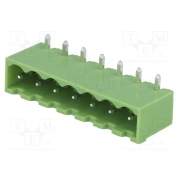 20 pcs : XY2500R-B(5.0)-7P - Pluggable terminal block, Contacts ph: 5mm, ways: 7, angled 90°