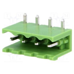 20 pcs : XY2500R-C(5.08)-4PIN - Pluggable terminal block, Contacts ph: 5.08mm, ways: 4, socket