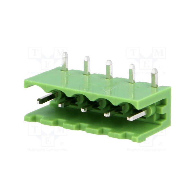 20 pcs : XY2500R-C(5.08)-5PIN - Pluggable terminal block, Contacts ph: 5.08mm, ways: 5, socket