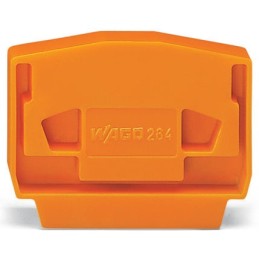 25 pcs - Wago 264 Series End and Intermediate Plate for Use with 264 Series Terminal Blocks