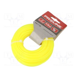 10 pcs : 98116 - Trimmer line, L: 15m, polyamide, round, Size: 3mm