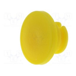 20 pcs : PG300A - Rivet, MEDIUM, yellow, for cable chain
