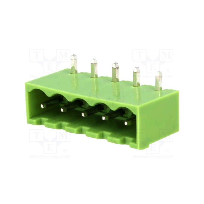 20 pcs : XY2500R-D(5.08)-5PIN - Pluggable terminal block, Contacts ph: 5.08mm, ways: 5, socket