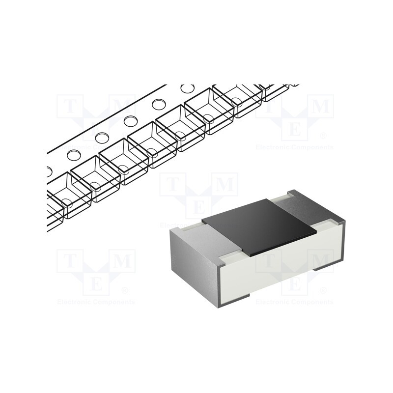 50 pcs : 3-1879216-5 - Resistor: thin film, SMD, 0402, 200kΩ, 62.5mW, ±0.1%, -55÷155°C