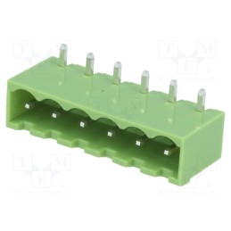 20 pcs : XY2500R-D(5.08)-6PIN - Pluggable terminal block, Contacts ph: 5.08mm, ways: 6, socket