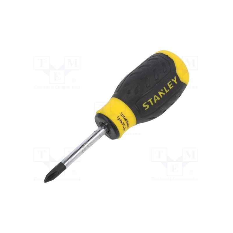 10 pcs : 0-64-931 - Screwdriver, Phillips, PH1, CUSHIONGRIP, 45mm