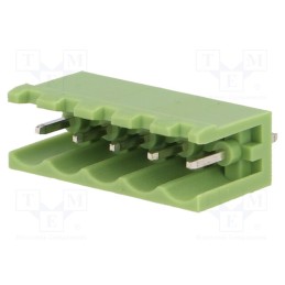 50 pcs : XY2500V-A(5.0)-5P - Pluggable terminal block, Contacts ph: 5mm, ways: 5, straight