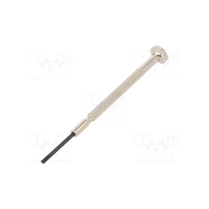 10 pcs : 12290220 - Screwdriver, slot, precision, SL 2, Blade length: 23mm