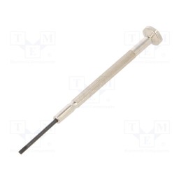 10 pcs : 12290218 - Screwdriver, slot, precision, SL 1,8, Blade length: 23mm