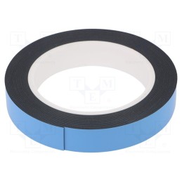 10 rol : 4234 PIANKOWA 0,8 MM 19MM-5M - Tape: fixing, W: 19mm, L: 5m, Thk: 0.8mm, two-sided adhesive, acrylic