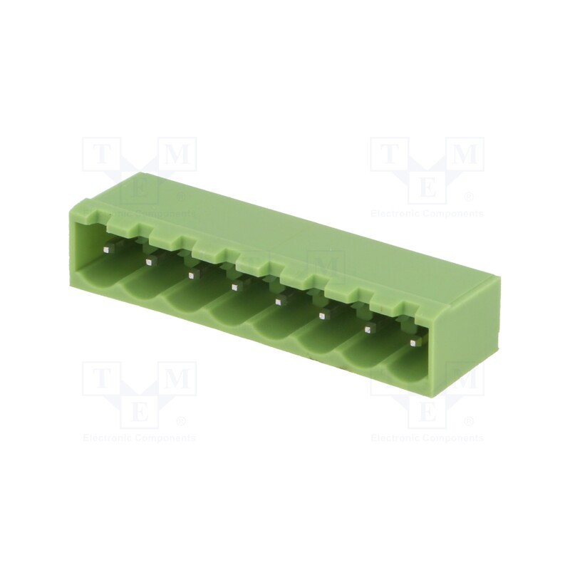 10 pcs : XY2500V-D(5.08)-8PIN - Pluggable terminal block, Contacts ph: 5.08mm, ways: 8, straight