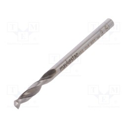 10 pcs : 90100350100 - Drill bit, for metal, Ø: 3.5mm, L: 52mm, Working part len: 20mm