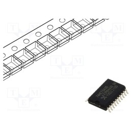 10 pcs : 74HCT540D,653 - IC: digital, buffer,inverting,line driver, Ch: 8, SMD, SO20, HCT