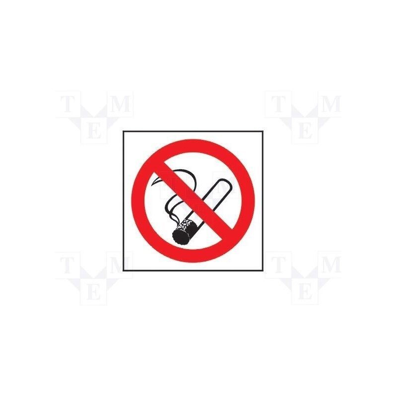 10 pcs : 12P150/150PS - Fire protection sign, PS, W: 150mm, H: 150mm