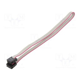 10 pcs : DS1052-01-062B2MA203001 - Ribbon cable with IDC connectors, Cable ph: 1mm, 0.3m, 6x28AWG