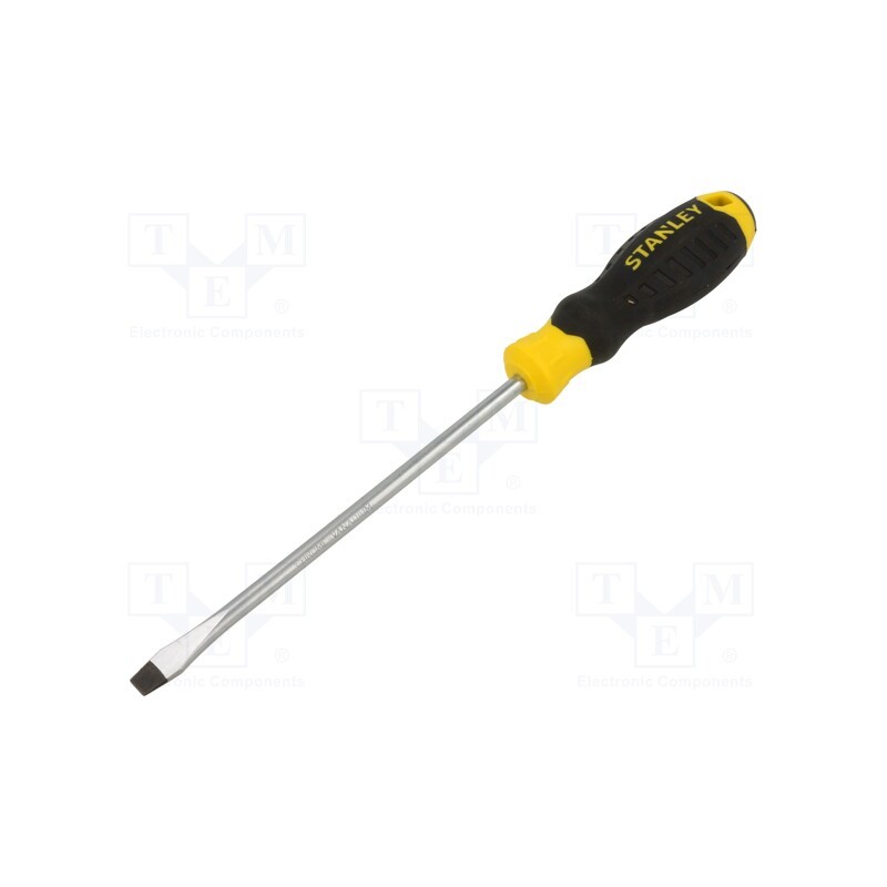 10 pcs : STHT16148-0 - Screwdriver, slot, SL 5, C/GRIP, 150mm